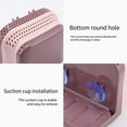 thumbnail image 6 of Vikakiooze 2023 Home Storage and Organization Double Suction Cup Hanging Sink Kitchen Waste Dry And Wet Drains Basket, 6 of 6