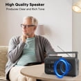 thumbnail image 3 of Grabadora con reproductor de casetes Kuephom Portable Boombox, 3 of 8