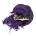 thumbnail image 1 of Peluca de cosplay para hombre, peluca corta de pelo sintético morado para disfraz de fiesta de moda de Anime, 1 of 15