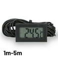 thumbnail image 3 of Mini thermometer temperature display digital with probe 1m - 5m black cable, 3 of 5