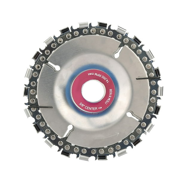 Disco de cadena para amoladora angular BuyWeek 4' 22 dientes para carpintería