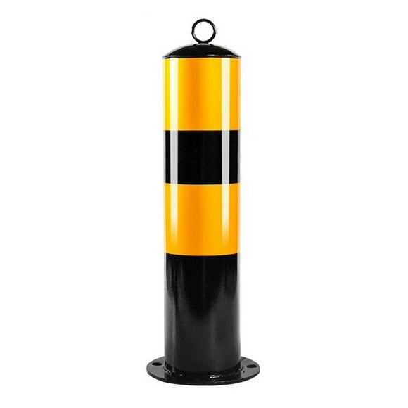 Poste de bolardo de 50 cm de altura, protección, barrera de estacionamiento, de advertencia para carriles de calle, áreas al