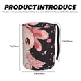 thumbnail image 3 of Wukai Cute Axolotl Sakura Blossoms Print Car Trash Can - Easy to Clean Hanging Garbage Bin - Removable Liner - Leak-Car Garbage Can - Waterproof Trash Can for Car and SUV, 3 of 7