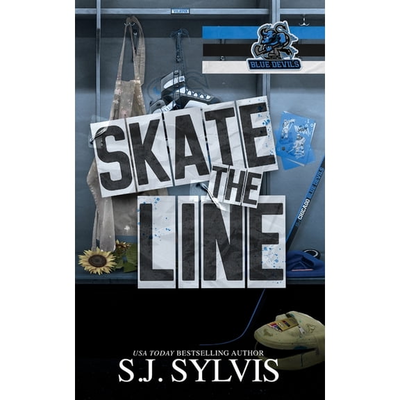 Skate the Line: A Single Dad Hockey Romance, (Paperback)