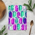 thumbnail image 4 of DesignSkinz Neon Blurry Hexagons Full-Body Skin Decal Wrap Cover for iPad 7th Gen 10.2”(A2197/A2200), 4 of 4
