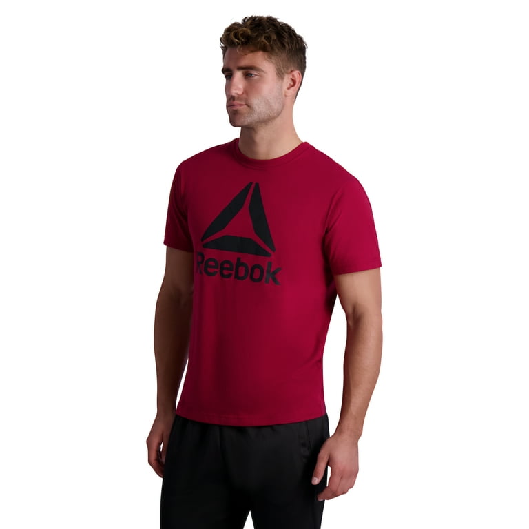 Reebok Men's Graphic Performance Tee, 2-Pack, Up to Size 3XL
