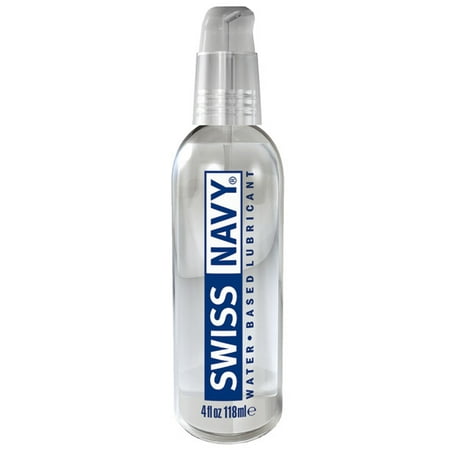 Swiss Navy Water-Based Lubricant 4oz (Best Lubricant For Female Dryness)