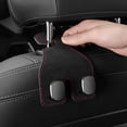 thumbnail image 4 of BIBABLYKE Car Back Seats Hook Storage Hooks for Bags Handbag Purse Headrest Hooks Heavy Duty Double Hook Car Interior Accessories, 4 of 8