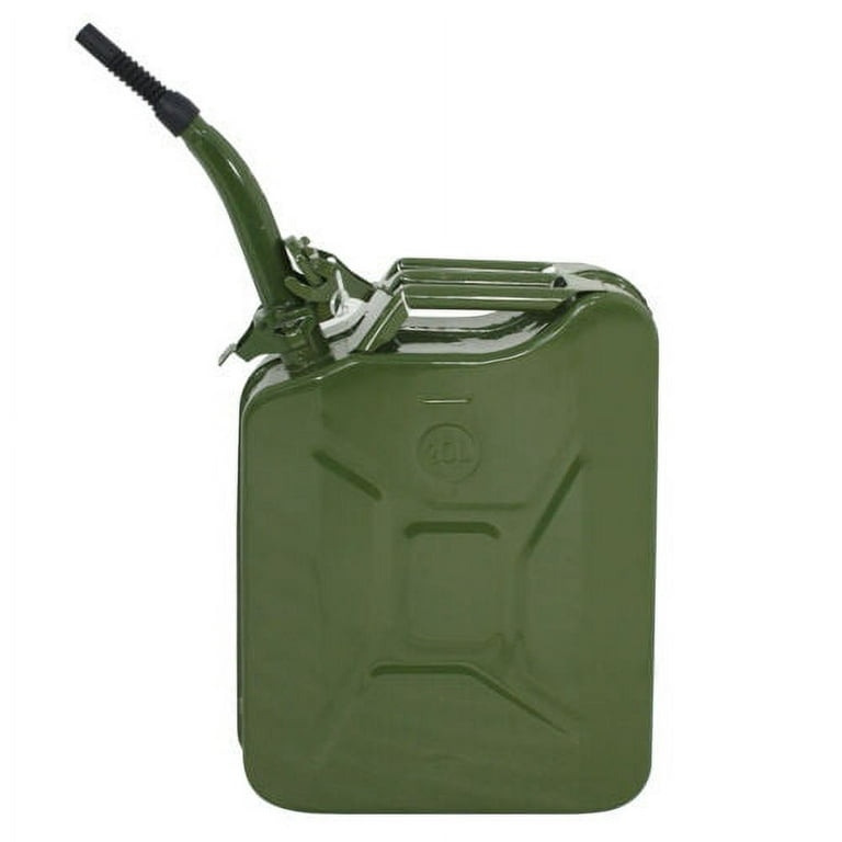 5 Gallon Gas Can Metal Jerry Gasoline Container Tank Emergency Backup Diesel New