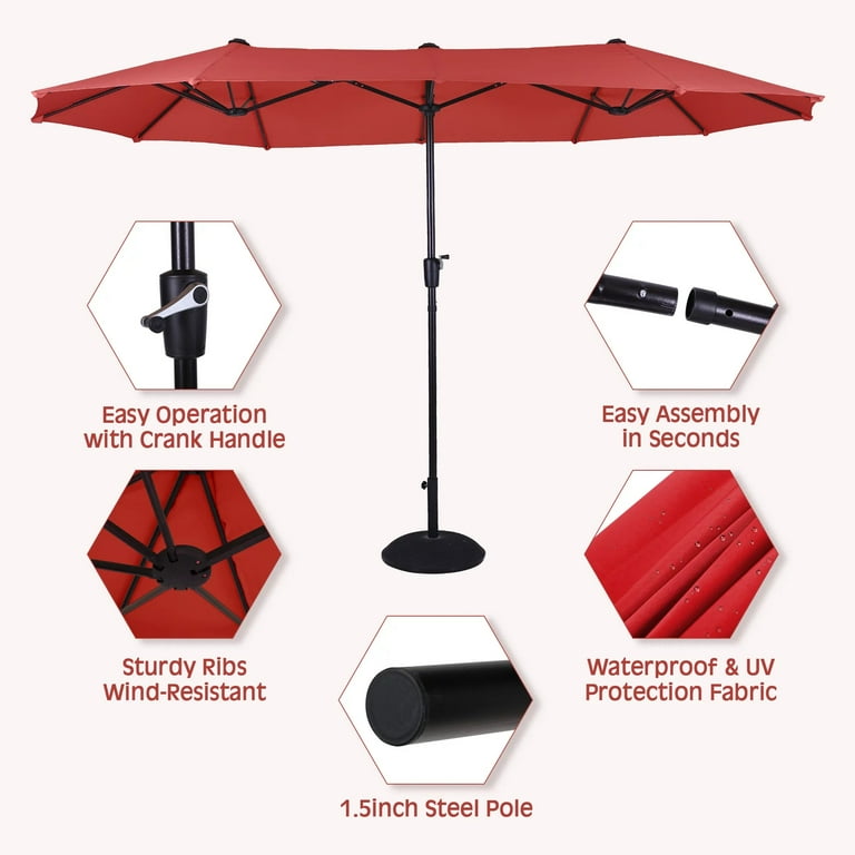 MF Studio 8-Piece Patio Dining Set for 6, Metal Table, Stackable