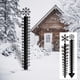 thumbnail image 1 of Ganfancp Muñeco de Nieve Medidor de Espesor de Nieve Medidor de Espesor de Nieve Metal Crafts Rebajas Flash Deals 1* Regla de Nieve, 1 of 7