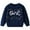 Navy, variant on WUANDIXFA Kids Christmas Sweater for Boy Girl Baby Baby Base Knitted Birthday Hand Embroidered English Boys and Girls Sweater Red,3-4 Years