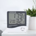 thumbnail image 4 of Medidor De Temperatura Interior, Termómetro Digital LCD Para Interiores Termómetro Digital Para Interiores, Termómetro Digital Higrómetro Termómetro Digital LCD, Para Hogar De ANGGREK IEJY01, 4 of 8