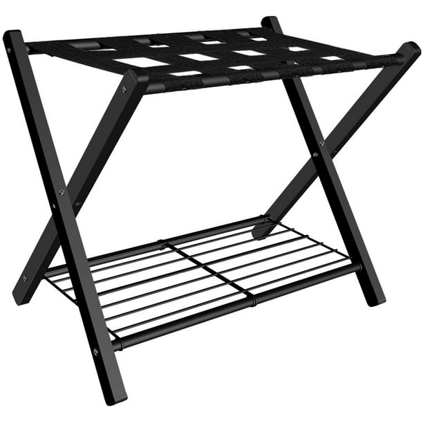 Garbuildman Folding Luggage Rack for Guest Room, Foldable Suitcase