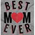 thumbnail image 2 of Best Mom Ever Worlds Mothers Day Love Women's Long Sleeve T Shirt Brisco Brands S, 2 of 6