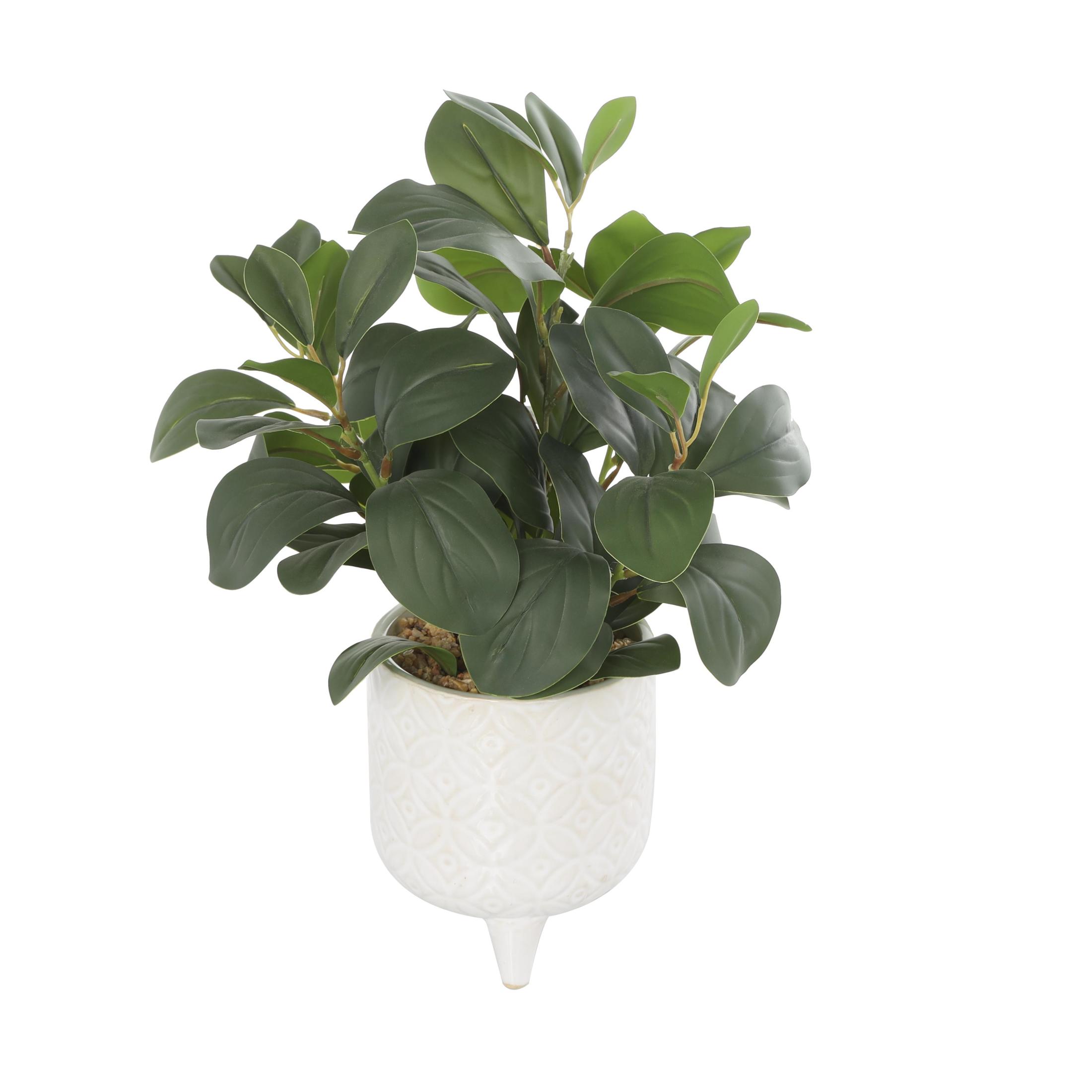 DecMode 14" Artificial Hosta Plant
