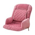 thumbnail image 1 of Coussin Chauffant avec Support Lombaire Réglable Grande Zone de Chauffage 3 Réglages de Chaleur pour Maison et Fauteuil Roulant, 1 of 4