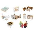 thumbnail image 4 of Hape Doll Family Mansion| Award Winning 10 Bedroom Doll House, Wooden Play Mansion with Accessories, Gift Idea for Toddlers & Kids Ages 3+, 4 of 7