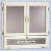 Zenith Bi-view Medicine Cabinet with Drop Door Model #W330