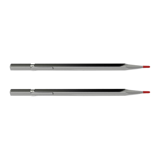 koolsoo 2Pcs Carbide Scriber Metal Engraver Scribe Tools for Hardened Steel