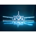 thumbnail image 4 of Ancfun Airplane Neon Sign | One Line Art | LED Neon Signs | Home Decor | Wall Art, 4 of 4