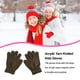 thumbnail image 4 of Sonducket 1 par de guantes para niños, calentador de manos para exteriores de estilo sencillo, cubiertas para calentar manos para niños y niñas, guante guantes y mitones Ejercito verde Sonducket AP009862-13, 4 of 6