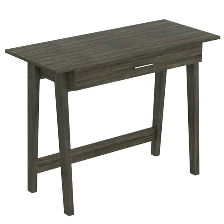 UPC: 0688466093561 | S & Co. Computer Writing Desk 40L Dark Grey 1 Big Drawer