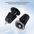 thumbnail image 4 of sweethay Tapones para extremos de barra de bicicleta de montaña, 2 uds., bloqueo de aleación de aluminio, accesorios para bicicleta, tapón Ciclismo negro, 4 of 6
