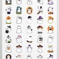 thumbnail image 4 of 35pcs-50pcs Cute Ghost Stickers Halloween Stickers Ghost Cartoon Decals for Laptops Suitcase Notebooks, 4 of 9