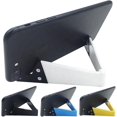thumbnail image 1 of Soporte portátil para teléfono móvil, paquete de 4, soporte plegable tipo V para teléfono móvil de viaje, 1 of 5
