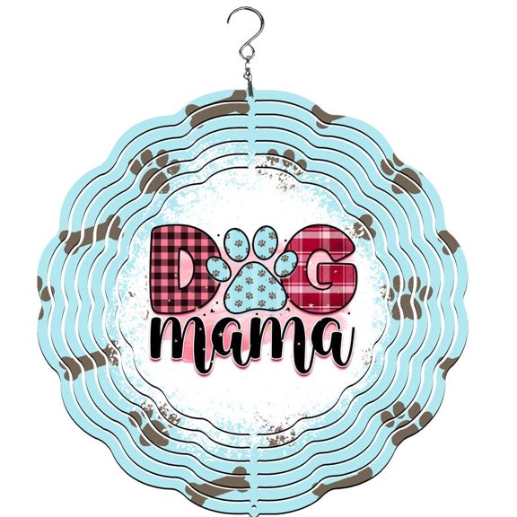 Dog Mama Wind Spinner