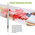 thumbnail image 4 of 3 Pieces Air Release Weeding Pen Vinyl Installation Tool Glitter Fine Point Pin ( Style), 4 of 9