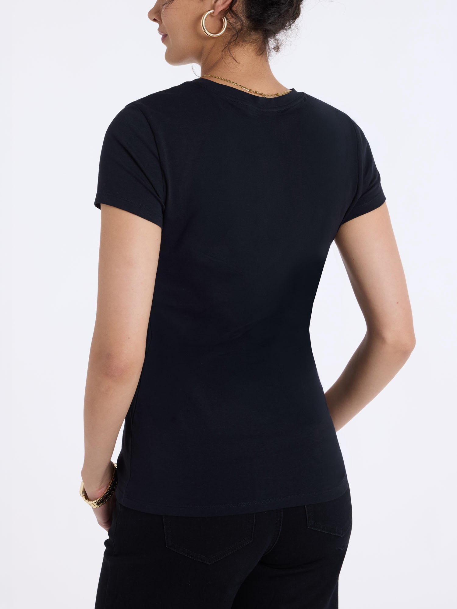 U.S. Polo Assn. Women's Luxury Feel Crew Neck Tee