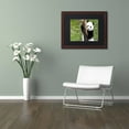 thumbnail image 3 of Trademark Fine Art "Giant Panda VI" Canvas Art by Philippe Hugonnard, Black Matte, Wood Frame, 3 of 4