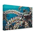 thumbnail image 3 of Trademark Fine Art Carolee Vitaletti Wild Octopus I Canvas Wall Art - 30x47, 3 of 5
