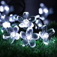 thumbnail image 4 of FULLBELL Easter Decorations Easter Lights Flower String Lights 33 Feets 100 LED Memory String Lights Indoor Outdoor Bedroom Wedding Party Wall Home Decor (Multi Color), 4 of 10