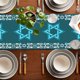 thumbnail image 5 of Camino De Mesa Hexagonal Con Estrellas Para El Festival De Las Luces De Las Velas Cena De Navidad Mantel Boho Para Cocina Decoración, 5 of 7