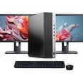 thumbnail image 1 of Restored Windows 11 Pro HP ProDesk G4 SFF PC | Quad-Core i3 8th gen CPU | 16GB RAM | 1TB SSD | Dual 22" LCD's | (Refurbished), 1 of 5