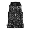 thumbnail image 3 of Vedolay Womens Parkas Work Winter Open Front Cardigan Coats Tops Black,2XL, 3 of 3