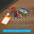 thumbnail image 5 of Uxcell Wristlet Keychains Wrist Lanyard Keychain Hand Strap Keys Holder Orange 2 Pack, 5 of 5