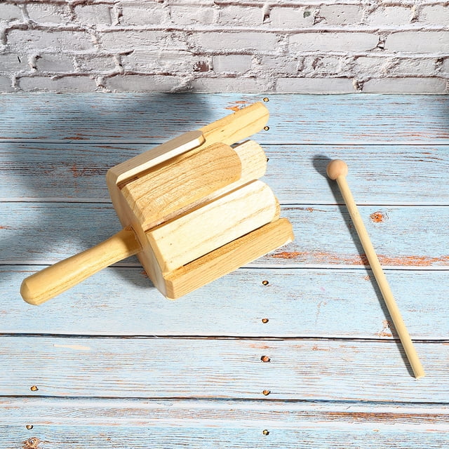 Instrumento De Percusión De Madera Orff Instrumento Musical Educativo De Aprendizaje Temprano Con Sonido Múltiple
