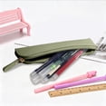 thumbnail image 7 of Under $1 Pencil Case, Slim Faux Leather Zippered Pen Pouch, Compact Stationery Organizer for College Office Daily Use by PALIFEUR, 7 of 7