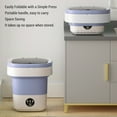 thumbnail image 3 of Portable Washing Machine, Foldable Laundry Machine with 3 Cleaning Modes, Collapsible Mini Washer for Small Clothes, for Travel, Apartment, Home, Hotel and Camping, 3 of 7