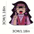 thumbnail image 4 of Charming Cartoon Anime Brooch Pin -, Perfect for Bags & Clothes, DIY Fashion Accessory, Ideal Couple's Gift, 4 of 5