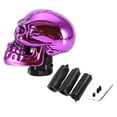 thumbnail image 2 of Perilla De Palanca De Cambios De Calavera, Perilla De Palanca De Cambios Universal, Reemplazo De Manija De Palanca De Cambios De Esqueleto Con 3 Mangueras, 2 of 7