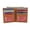 Tan, variant on Mens Genuine Leather European Bifold Wallet Slim Hipster 2 Windows Credit Card Euro 1502 CF