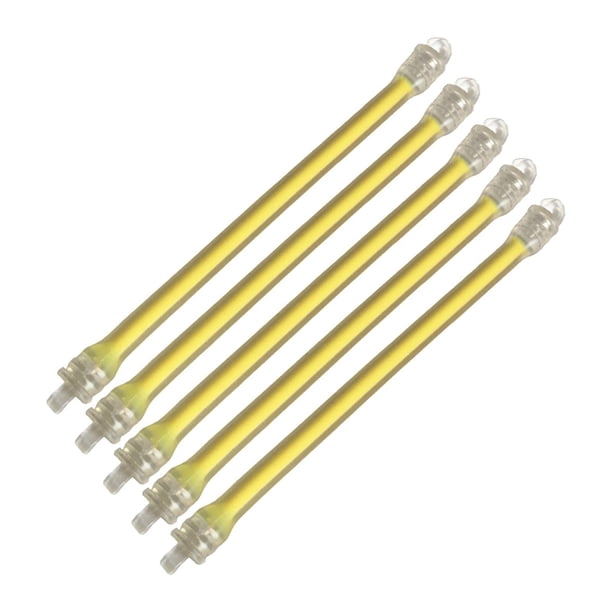 5 amortiguadores para raquetas de tenis. Ideales para deportes, versátiles, con y elegantes amortiguadores para principiantes. Amarillo