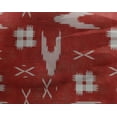 thumbnail image 4 of oneOone Georgette Viscose Fabric Arrow Sign & Check Kasuri Print Fabric By Yard 42 Inch Wide, 4 of 4