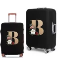 thumbnail image 1 of 2022 New Luggage Cover Protective Suitcase Trolley Dust-proof Cover 18 To 28inch Gold Pattern Elastic Travel Protective Case 8gold B L, 1 of 6