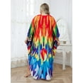 thumbnail image 3 of Edolynsa Caftans for Women Plus Size Swimwear Kaftan Cover up Maxi Beach Dresses Older Women Summer Outfits, 3 of 9